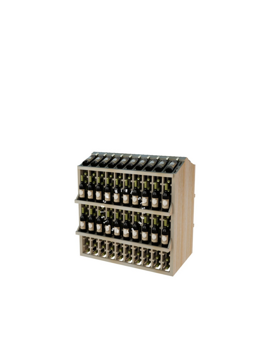 Islet With Showcase Solid Crown Two Bottles Deep