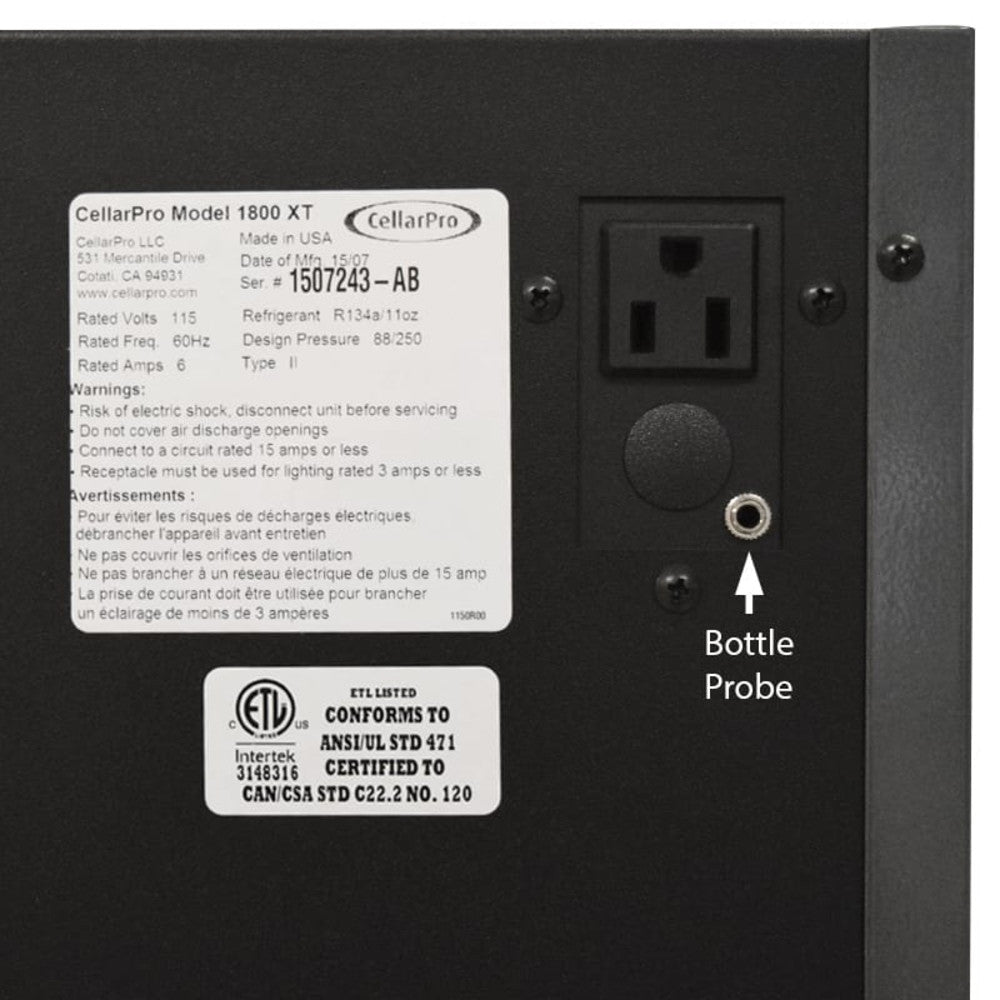 CellarPro 1800XTS-ECX Cooling Unit #1294