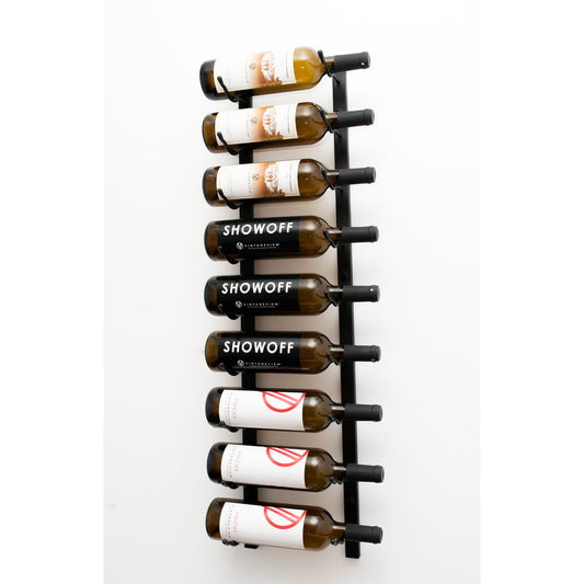 Vintage View - W Series 3 ft (wall mounted metal wine rack)