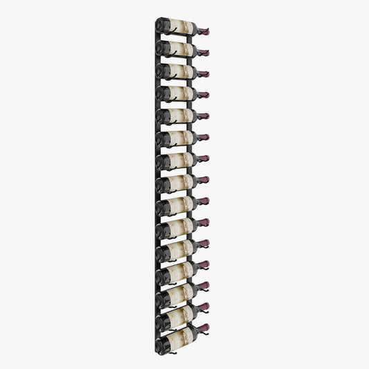 W Series 5 ft (wall mounted metal wine rack)