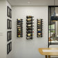 E-Series Magnum Wall Rails Metal Wine Rack – Modular Wall-Mounted Storage (8-12 Magnum Bottles)