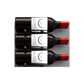 Fusion Panel Wine Wall Rack—Alumasteel Acrylic (3-48 Bottles)