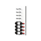 Fusion Panel Wine Wall Rack—White Acrylic (3-48 Bottles)