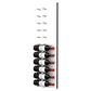 Fusion Panel Wine Wall Rack—White Acrylic (3-48 Bottles)