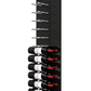 Fusion Panel Wine Wall Rack—Black (3-48 Bottles)