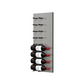 Fusion Panel Wine Wall Rack—Alumasteel Acrylic (3-48 Bottles)