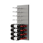 Fusion Panel Wine Wall Rack—Alumasteel Acrylic (3-48 Bottles)