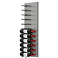 Fusion Panel Wine Wall Rack—Alumasteel Acrylic (3-48 Bottles)
