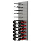 Fusion Panel Wine Wall Rack—Alumasteel Acrylic (3-48 Bottles)