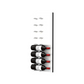 Fusion Panel Wine Wall Rack—White Acrylic (3-48 Bottles)