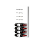 Fusion Panel Wine Wall Rack—White Acrylic (3-48 Bottles)