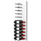 Fusion Panel Wine Wall Rack—White Acrylic (3-48 Bottles)