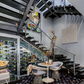 Fusion Panel Wine Wall Rack—Alumasteel Acrylic (3-48 Bottles)