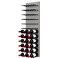 Fusion Panel Wine Wall Rack—Alumasteel Acrylic (9-36 Bottles)