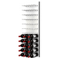 Fusion Panel Wine Wall Rack—White Acrylic (9-36 Bottles)
