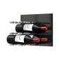 Fusion Panel Wine Wall Rack—Black (3-48 Bottles)