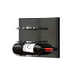 Fusion Panel Wine Wall Rack—Black (3-48 Bottles)