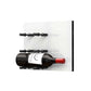 Fusion Panel Wine Wall Rack—White Acrylic (3-48 Bottles)