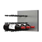 Fusion Panel Wine Wall Rack—Alumasteel Acrylic (3-48 Bottles)