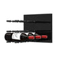Fusion Panel Wine Wall Rack—Black (3-48 Bottles)