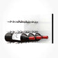 Fusion Panel Wine Wall Rack—White Acrylic (3-48 Bottles)