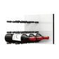 Fusion Panel Wine Wall Rack—White Acrylic (3-48 Bottles)