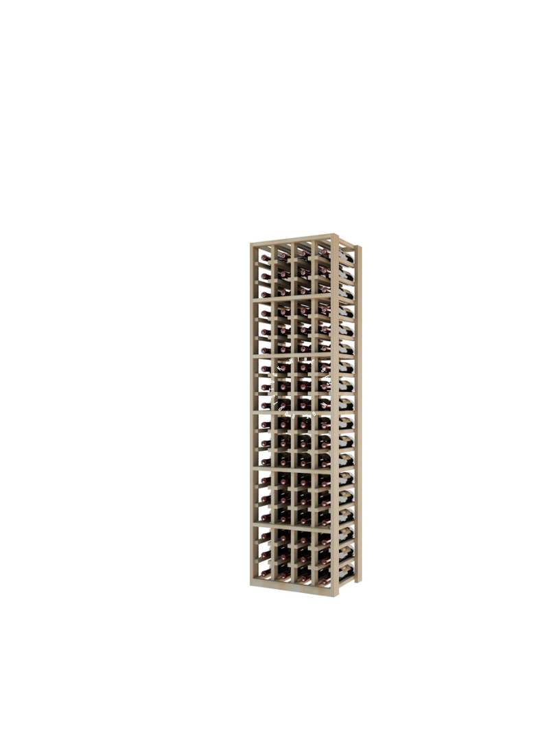 4 Column Rack Side View Four Column Vino Rack – rootstockwinedesigngt