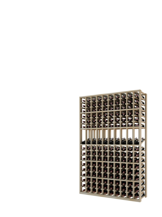 Ten Column Vino Rack With Showcase