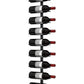 E-Series Wall Rails Metal Wine Rack (1–4 ft) – Modular Wall-Mounted Wine Storage (3-36 Bottles)