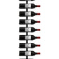 E-Series Wall Rails Metal Wine Rack (1–4 ft) – Modular Wall-Mounted Wine Storage (3-36 Bottles)