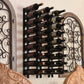 Ultra Wine Racks Straight Wall Rails – 1–4FT Wall-Mounted Metal Wine Rack (3-12 Bottles)