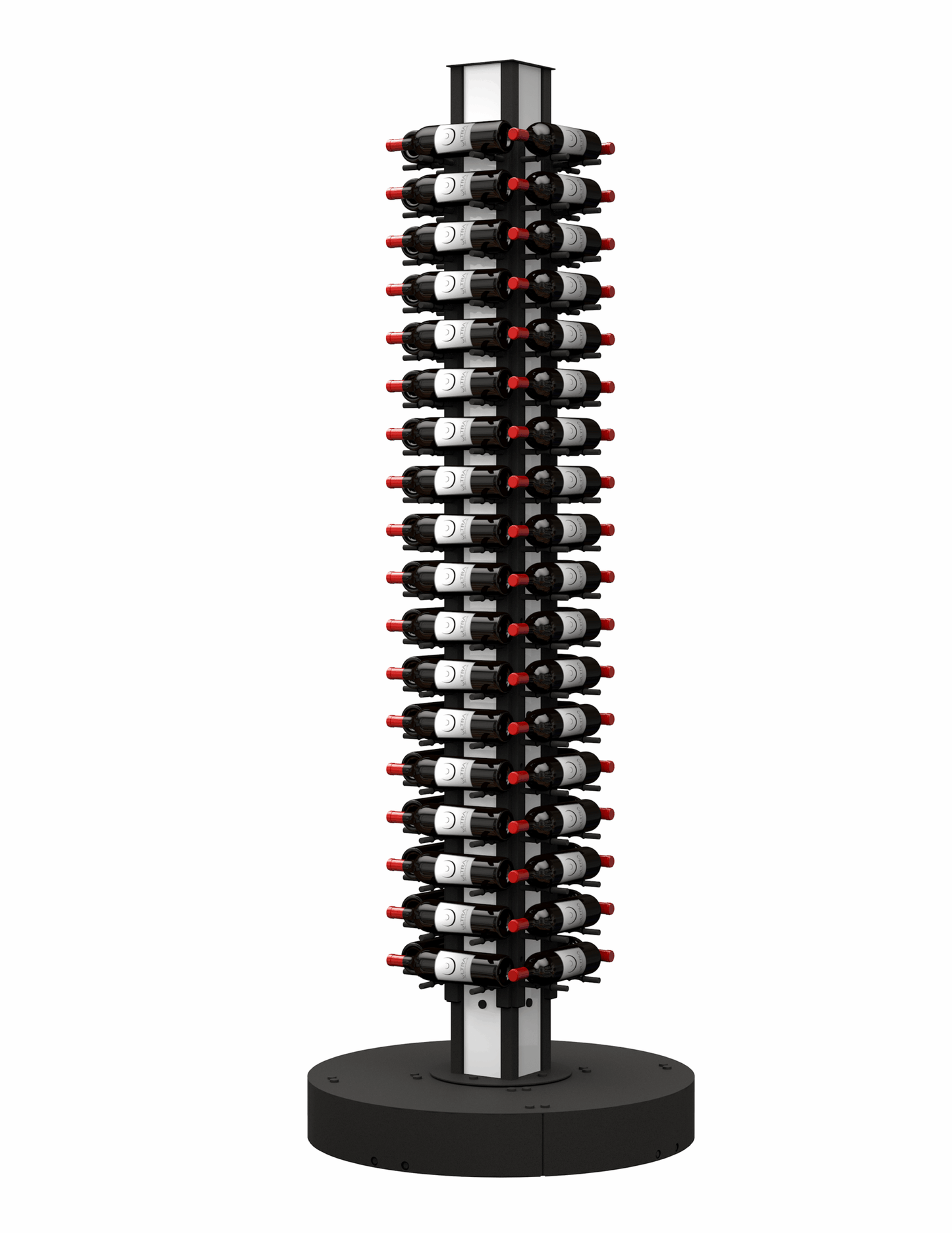 HZ Rotating Display Wine Rack (84-252 Bottles)