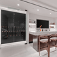 Fusion Panel Wine Wall Rack—Black Acrylic (9-36 Bottles)