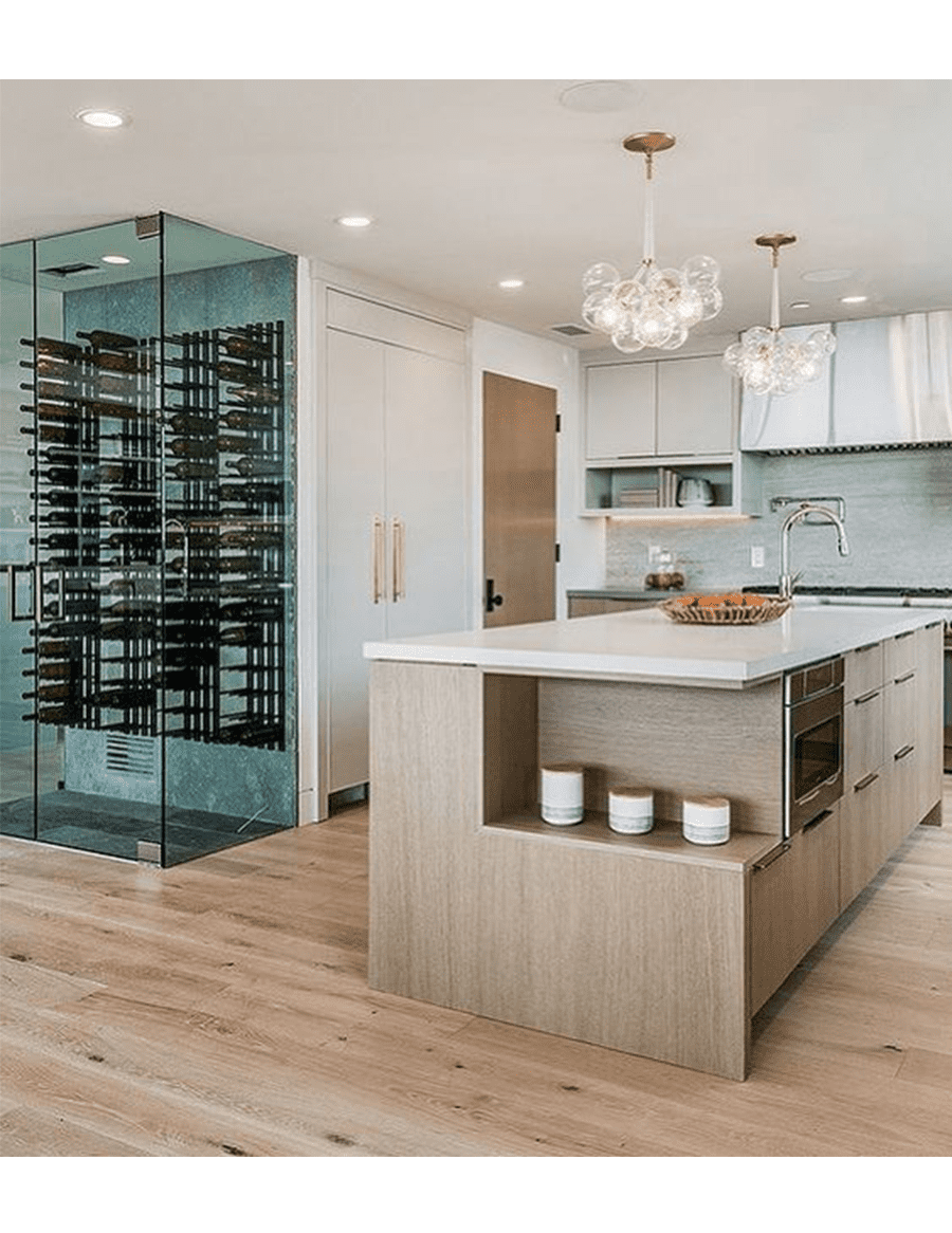 Ultra Wine Racks Straight Wall Rails – 1–4FT Wall-Mounted Metal Wine Rack (3-12 Bottles)