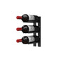 Ultra Wine Racks Straight Wall Rails – 1–4FT Wall-Mounted Metal Wine Rack (3-12 Bottles)