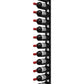 Ultra Wine Racks Straight Wall Rails – 1–4FT Wall-Mounted Metal Wine Rack (3-12 Bottles)