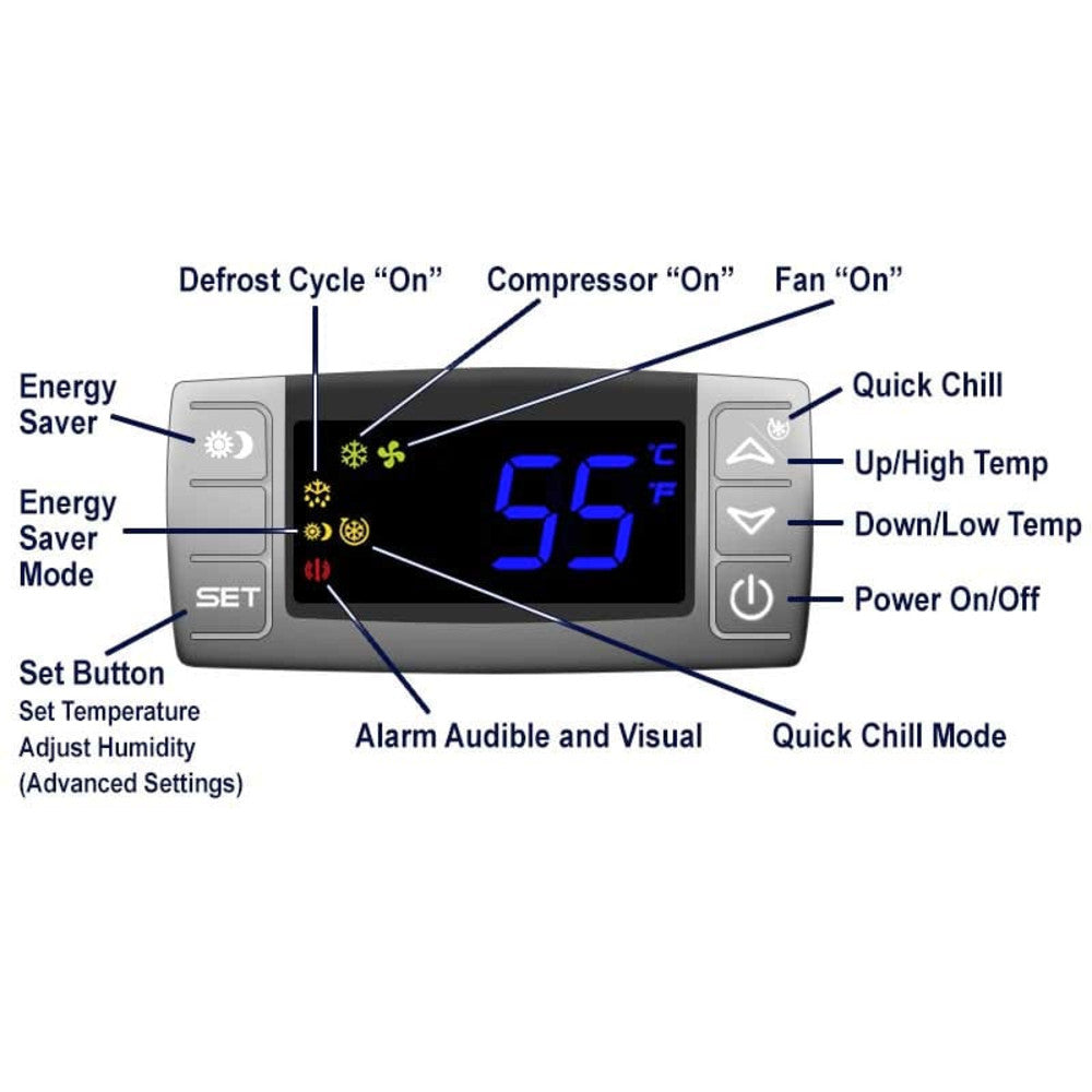 CellarPro 1800XT-ECX 220V 50/60 Hz Cooling Unit #1130